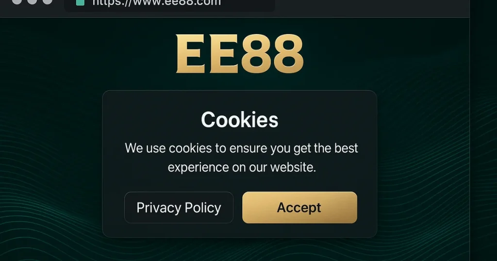 Cookie và SSL EE88 — kết nối HTTPS mã hóa tại ee88betz.com